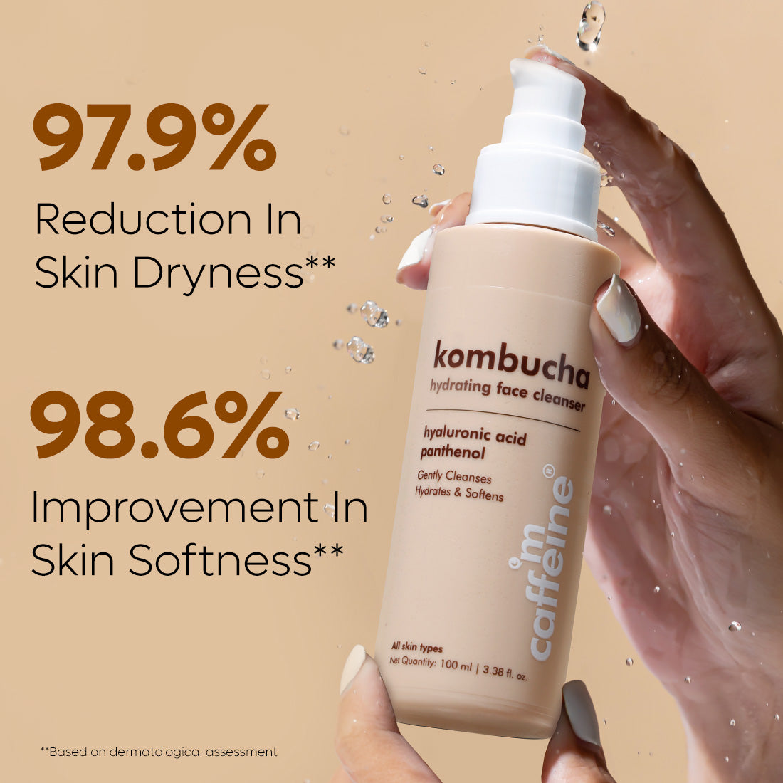 mCaffeine Kombucha Hydrating Face Cleanser