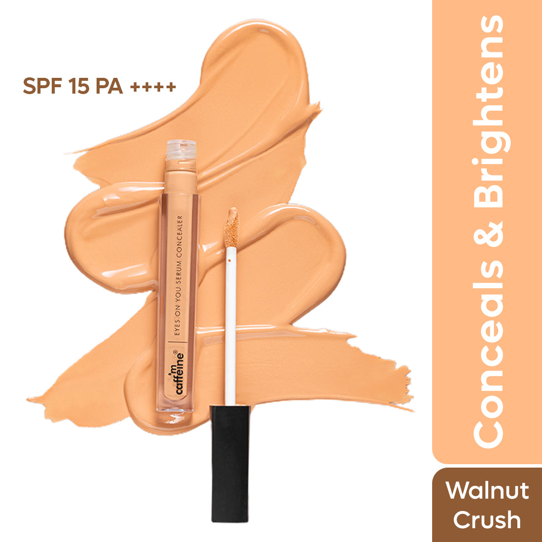 mCaffeine Eyes On You Serum Concealer - Walnut Crush