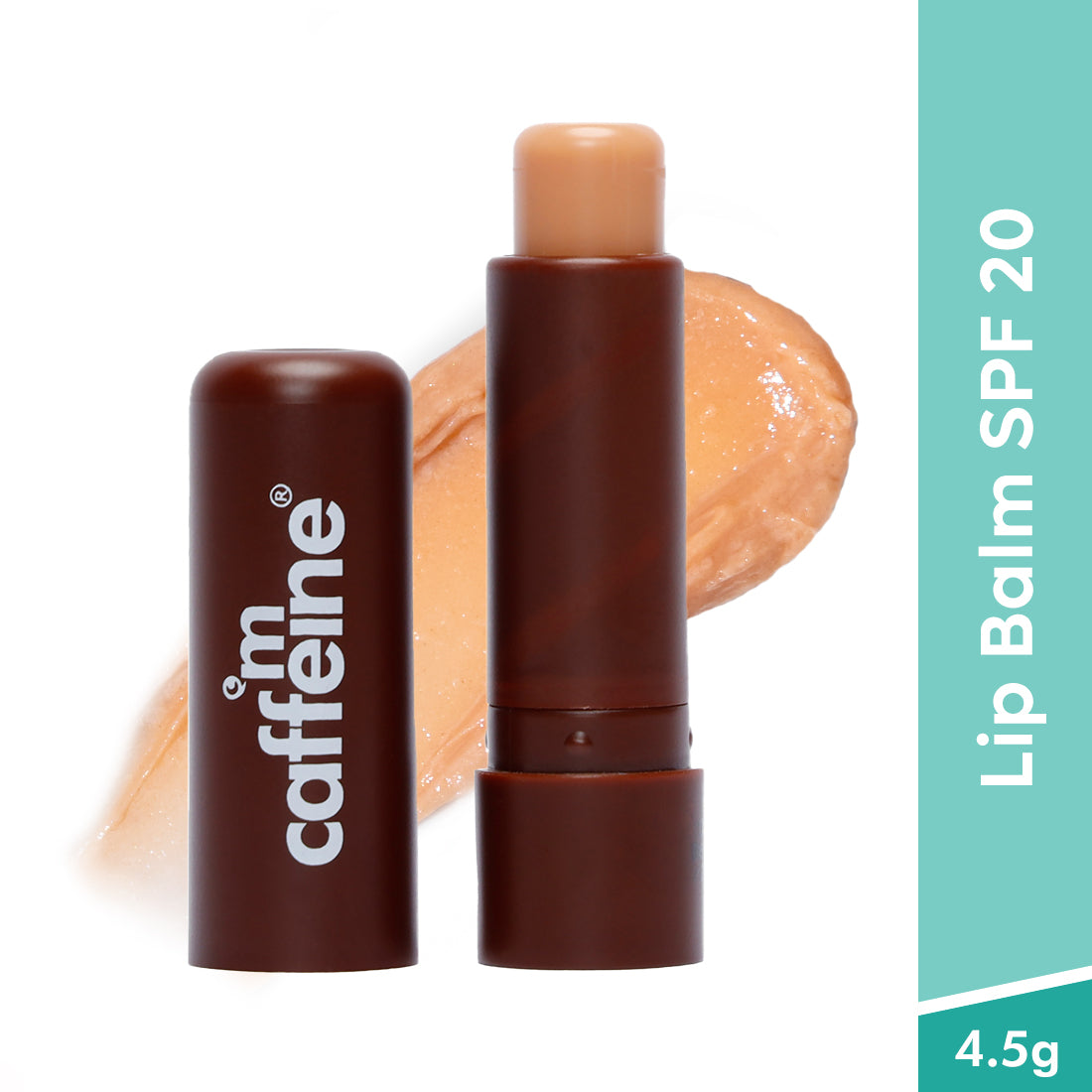 mCaffeine Choco Lip Balm with SPF 20+
