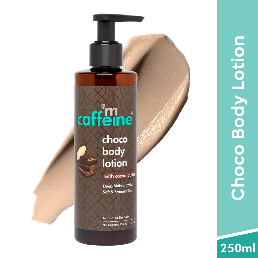 mCaffeine Choco Body Lotion For Deep Moisturization - 250 ml