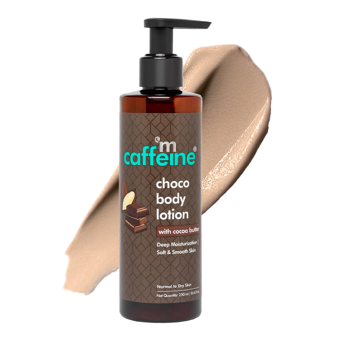 mCaffeine Choco Body Lotion For Deep Moisturization - 250 ml