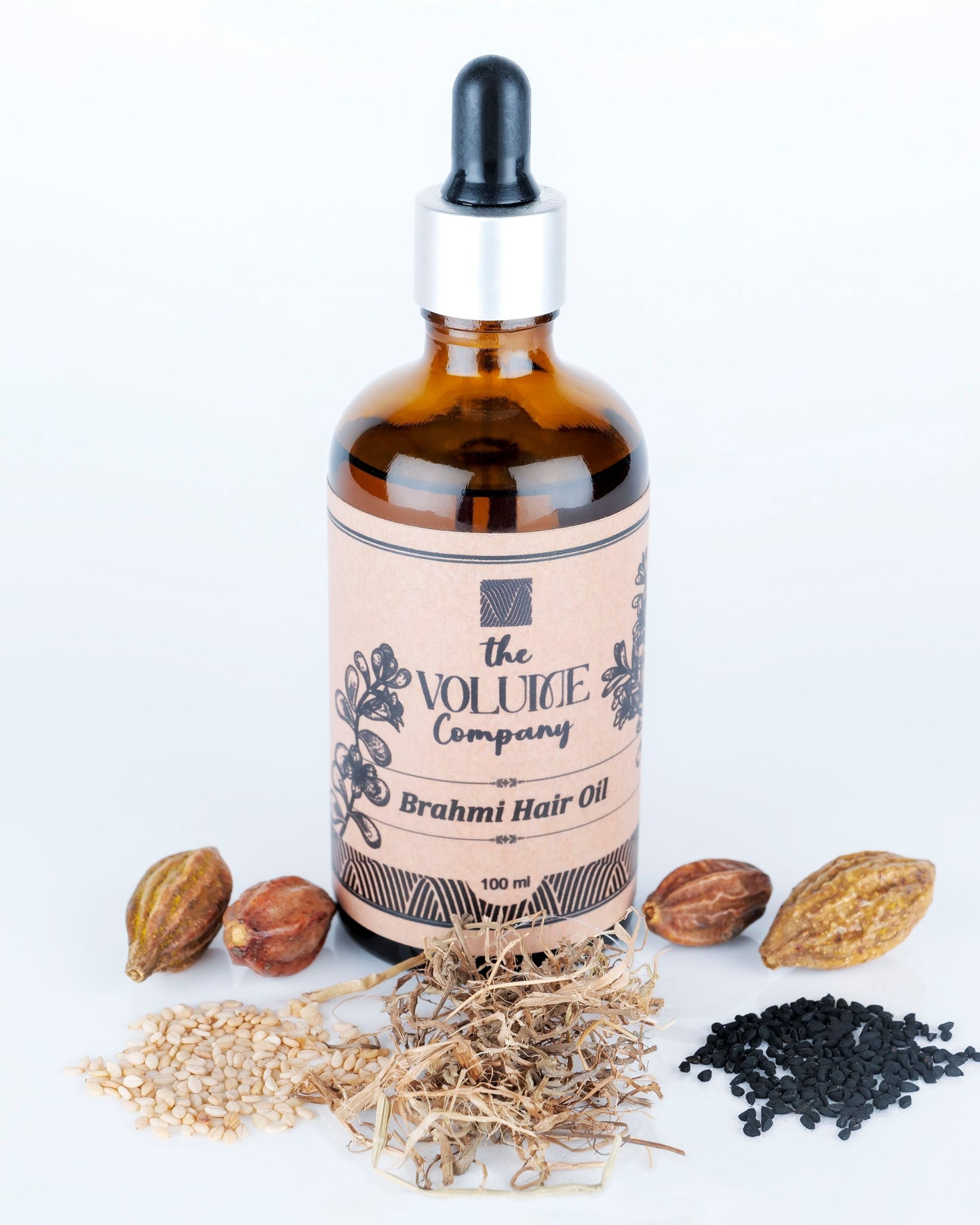 Combo of Brahmi Hair Oil (100 ml), Curry Leaf Hair Oil (100 ml) & Neem-Palash Hair Spray (30 ml)