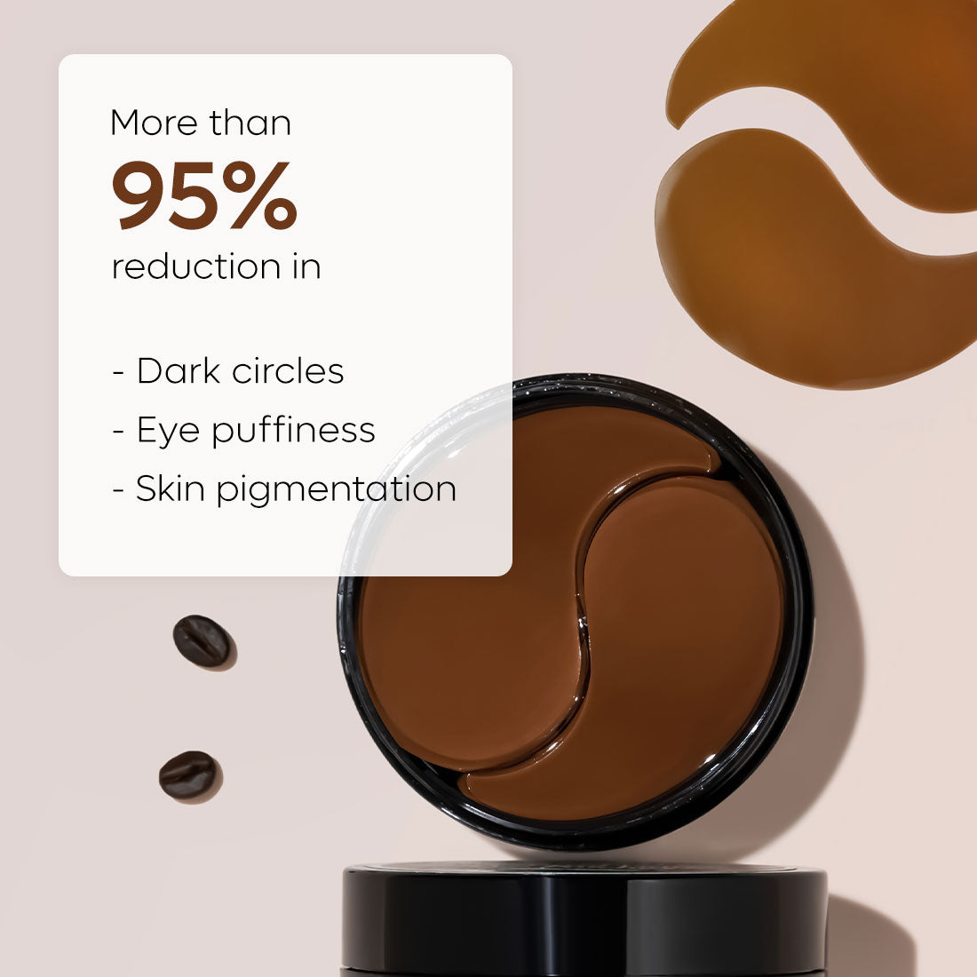 mCaffeine Coffee Hydrogel Under Eye Patches