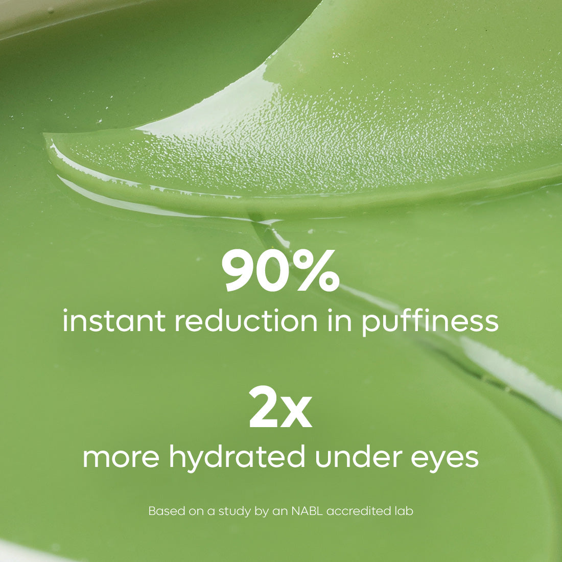 mCaffeine Green Tea Hydrogel Under Eye Patches