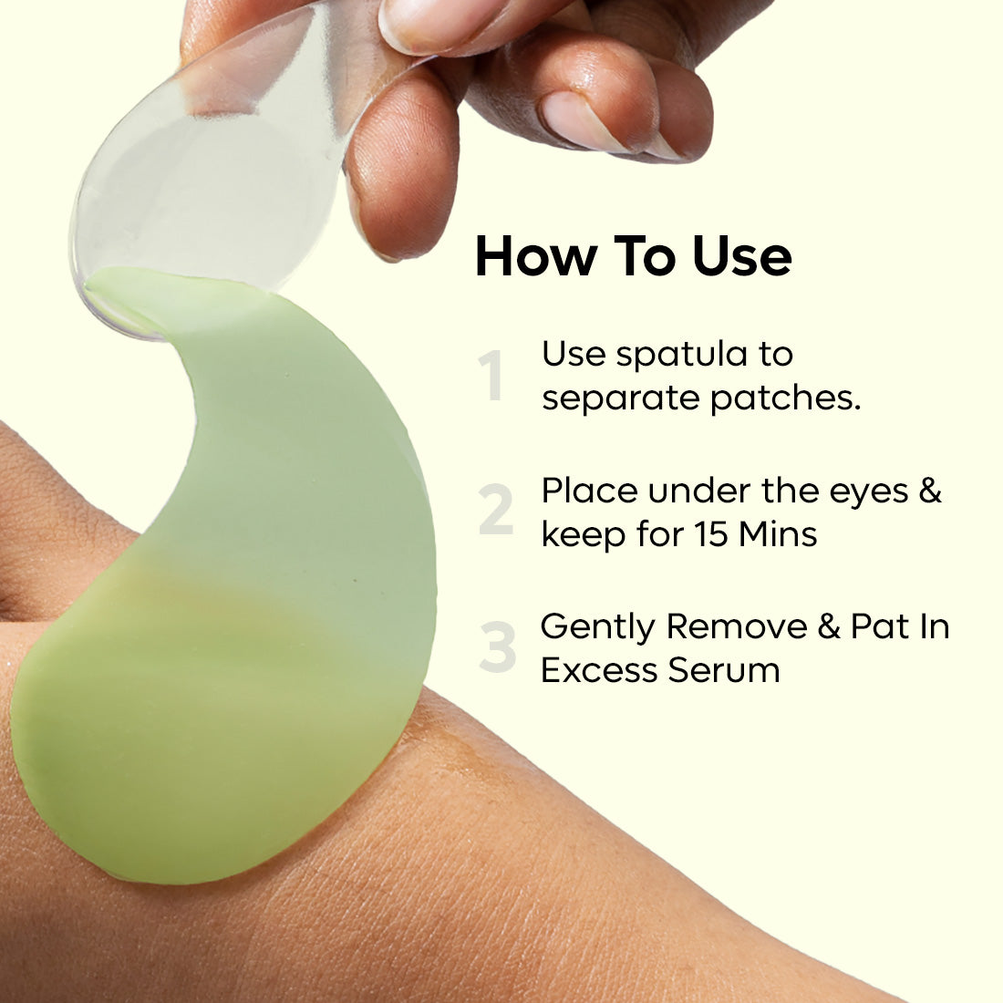 mCaffeine Green Tea Hydrogel Under Eye Patches