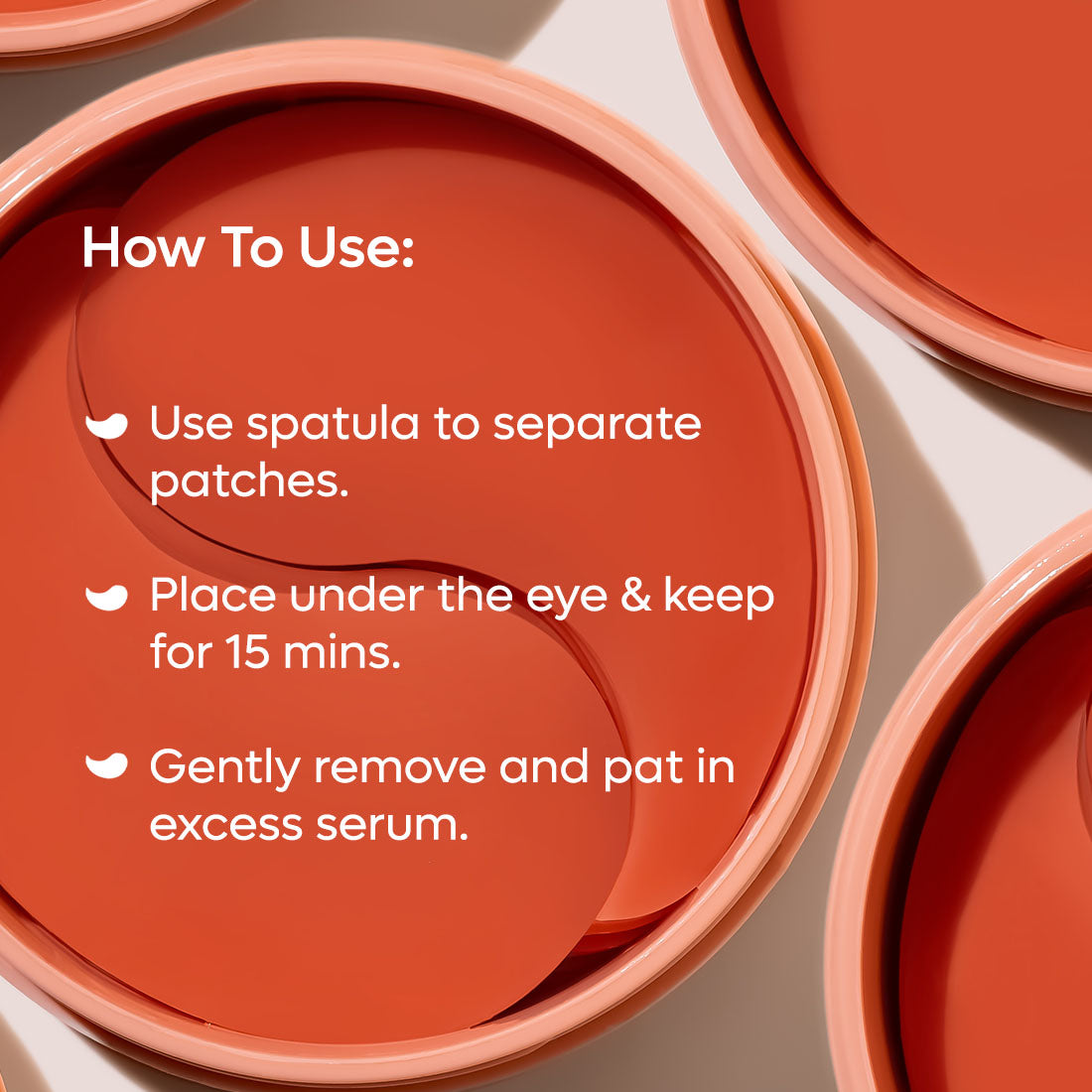 mCaffeine Kombucha Under Eye Patches | Niacinamide 4%