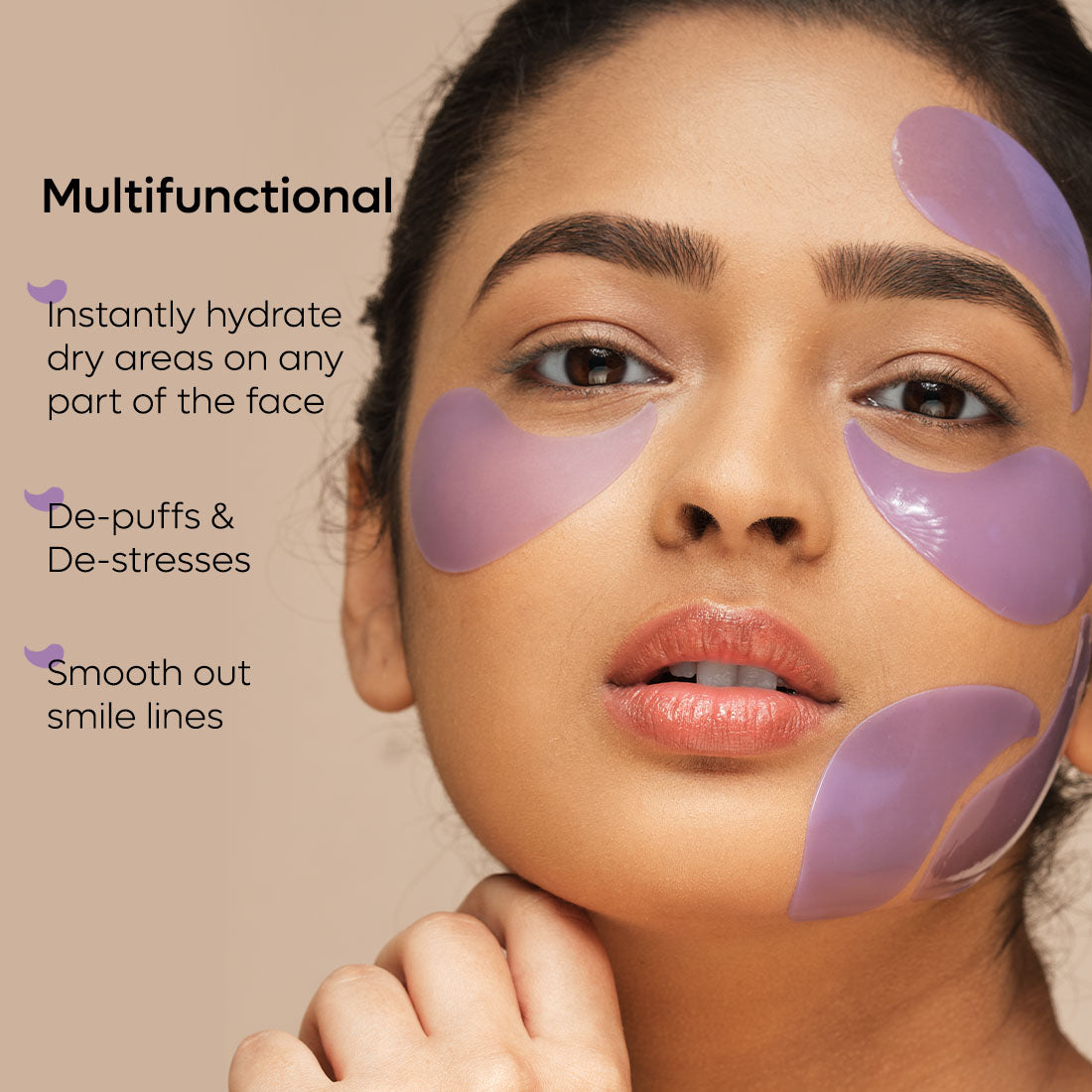 mCaffeine Black Tea Under Eye Patches | Collagen Peptide