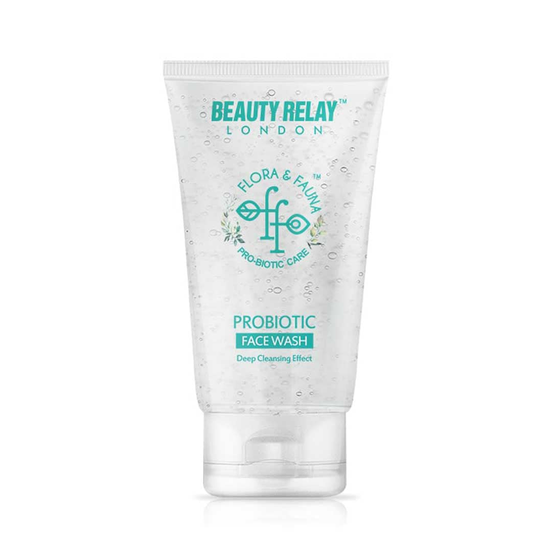 Probiotic Face Wash With British Rose, Strawberry, Coconut, Almond And Vitamin-E - 200 ml