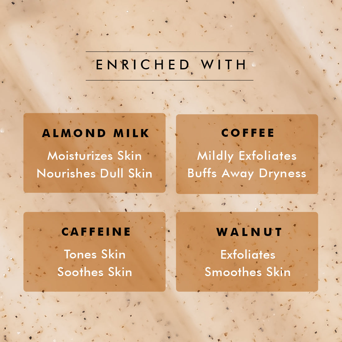 mCaffeine Cappuccino Coffee Body Wash Tube - 200 ml