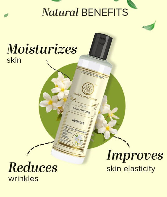 Khadi Natural Pure Jasmine Moisturizer - 210ml