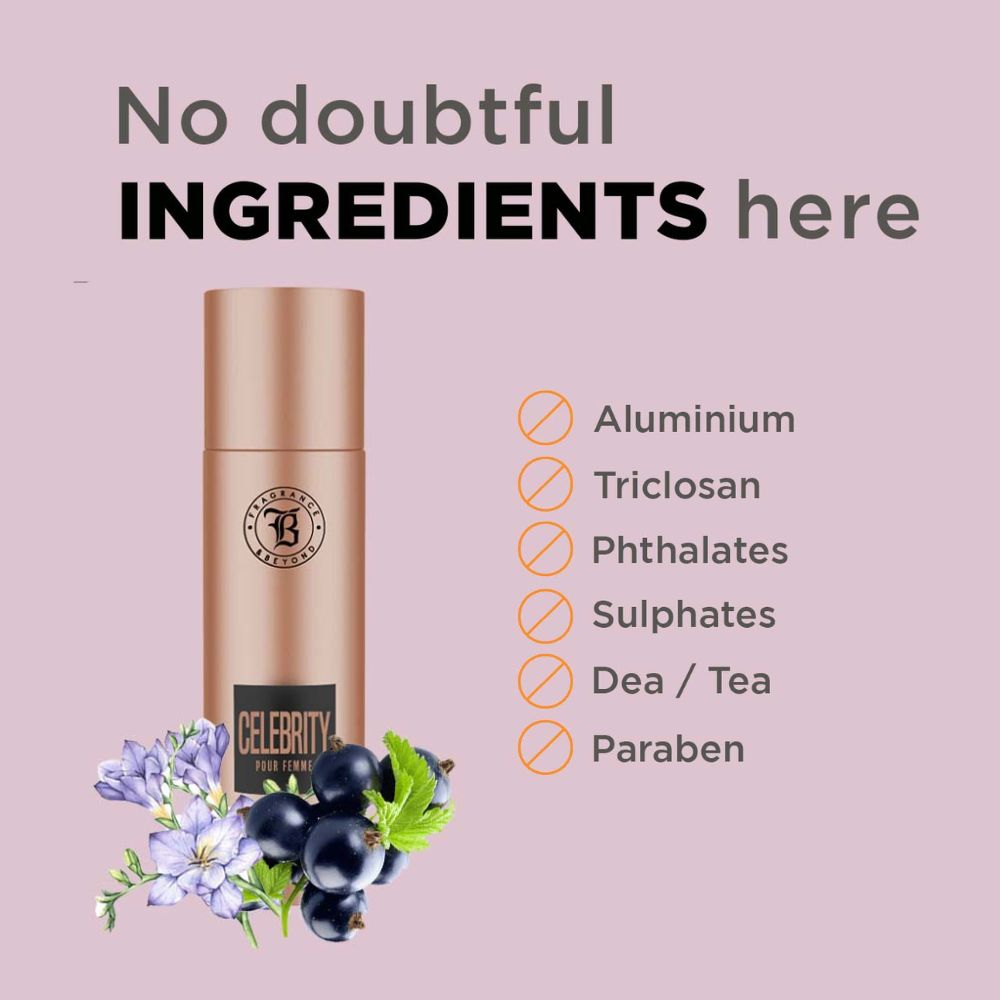 CELEBRITY DEODORANT 200 ML FOR WOMEN | LONG LASTING