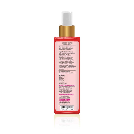 Rose & Eladi Body Mist With Eladi Oil, Castor Oil And Rose - 200 ml