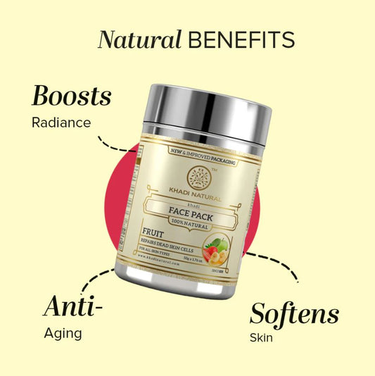 Khadi Natural Fruit Face Pack - 50gm