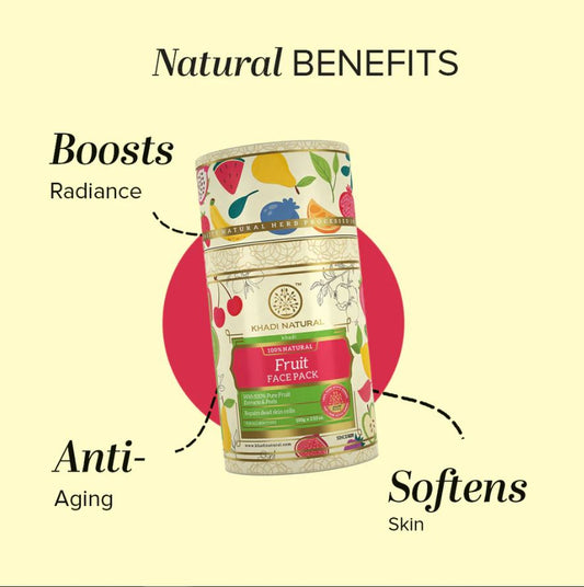 Khadi Natural Fruit Face Pack - 100gm