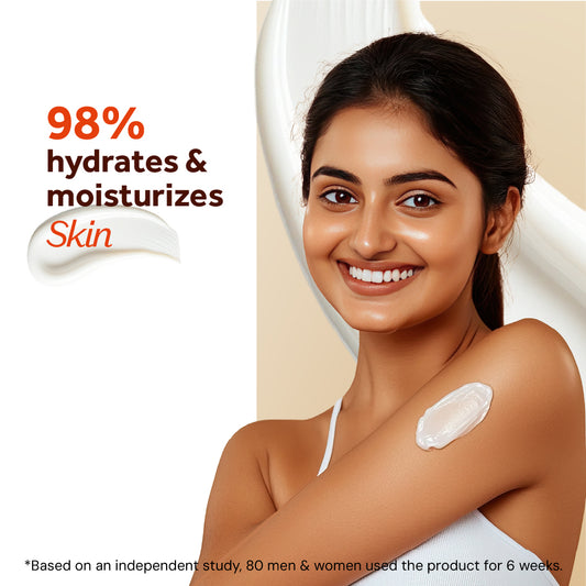 Atulya Ultra Shea Body Lotion Enriched With Vitamin E | Deep Moisture, Soft Skin | Non-Sticky Formula | For all skin types | 400 ml