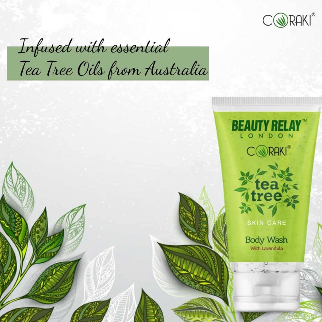 Tea Tree Body Wash With Lavender, Tea Tree Oil And Vitamin-E - 200 ml