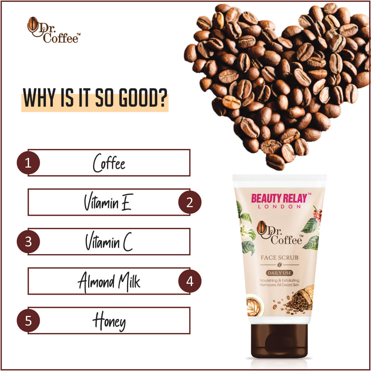 Dr. Coffee Face Scrub