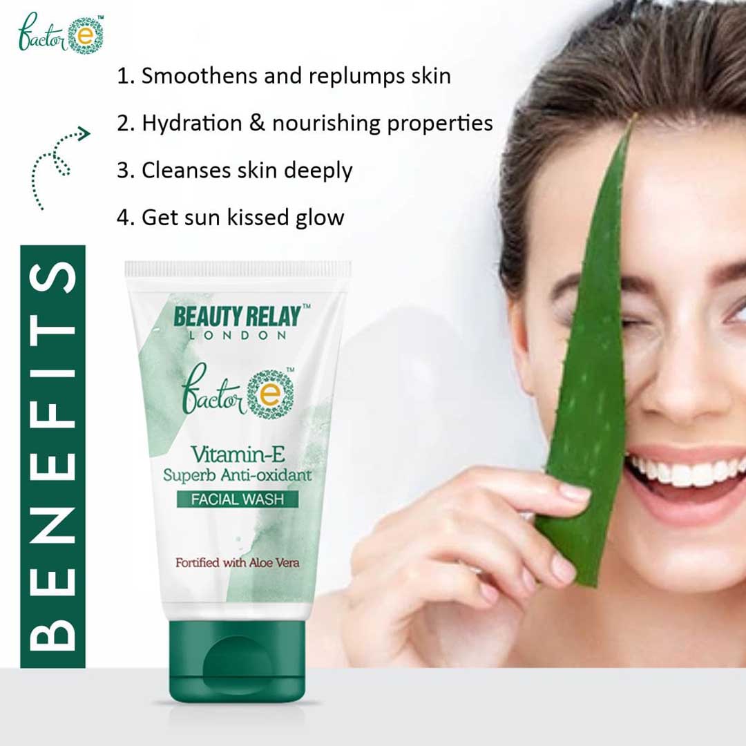 Vitamin-E Superb Antioxidant Facial Wash With Vitamin-E And Aloevera