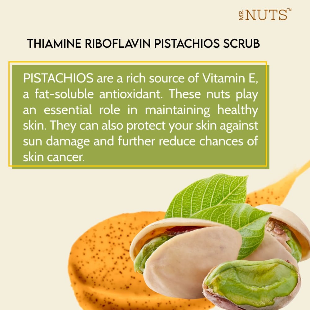 Mr. Nuts Pistachios Scrub With Pistachios Grain, Aloe Vera