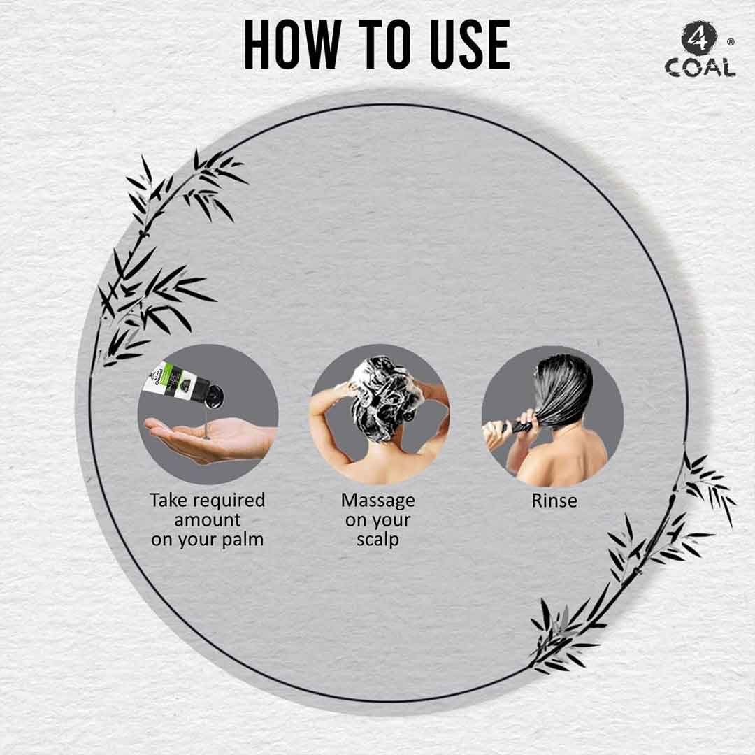 Activated Charcoal Shampoo With Conditioner