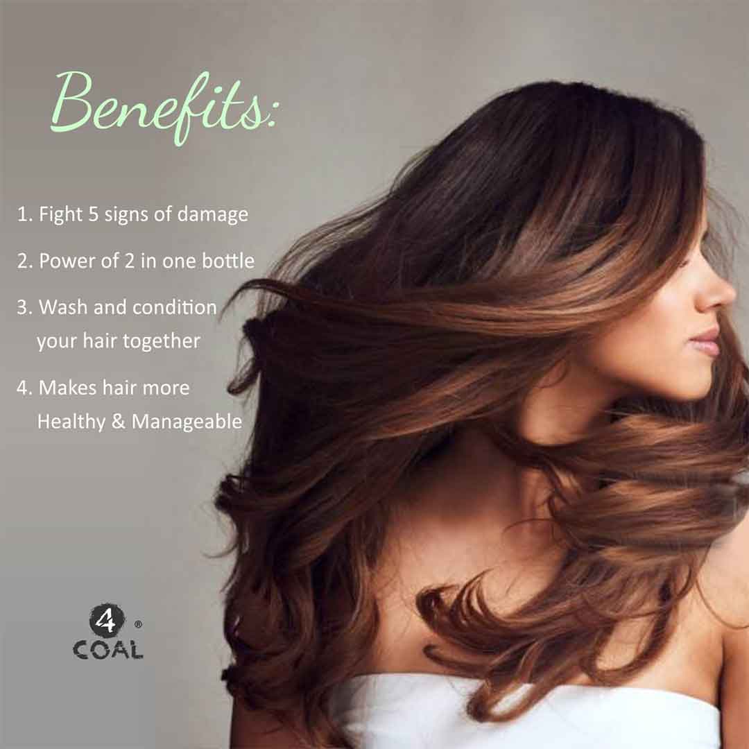 Activated Charcoal Shampoo With Conditioner