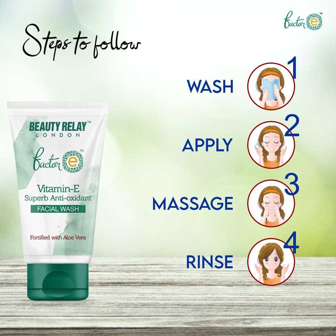 Vitamin-E Superb Antioxidant Facial Wash With Vitamin-E And Aloevera