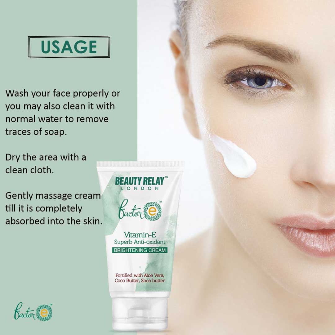 Vitamin-E Superb Antioxidant Brightening Cream With Shea Butter, Cocoa Butter, Vitamin-E And Aloevera