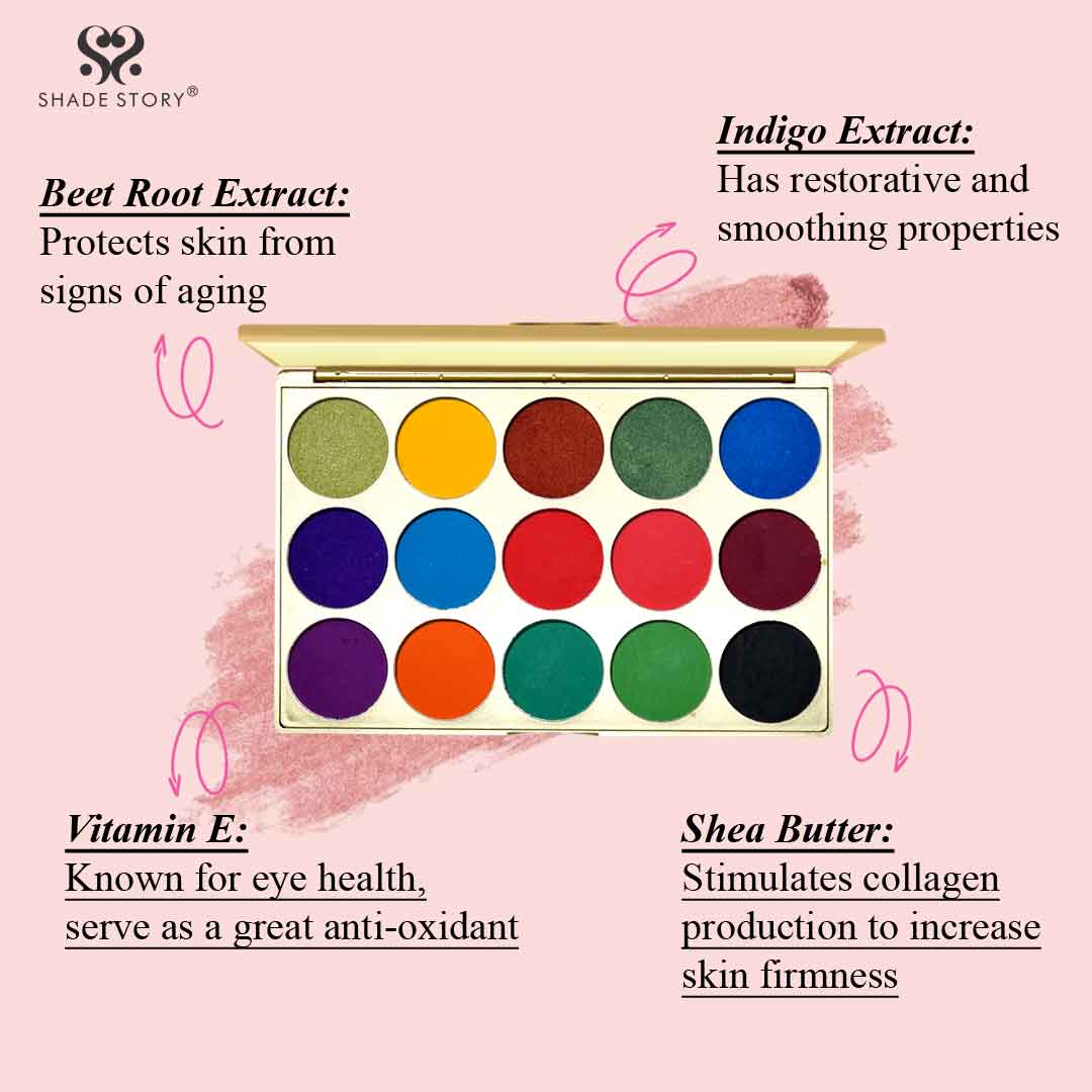 Tammix Eye Shadow Palette - 45 gm