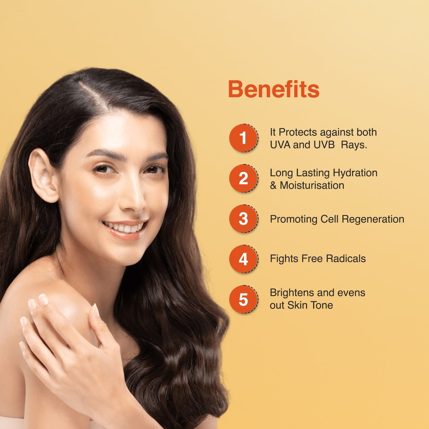Light & Brightening Moisturiser with sunscreen broad spectrum SPF 30+++