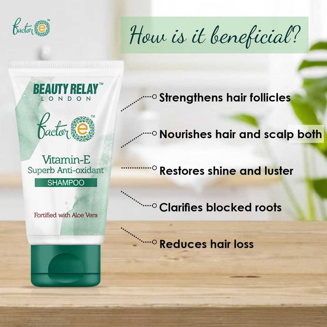 Vitamin-E Superb Antioxidant Shampoo With Vitamin-E And Aloevera