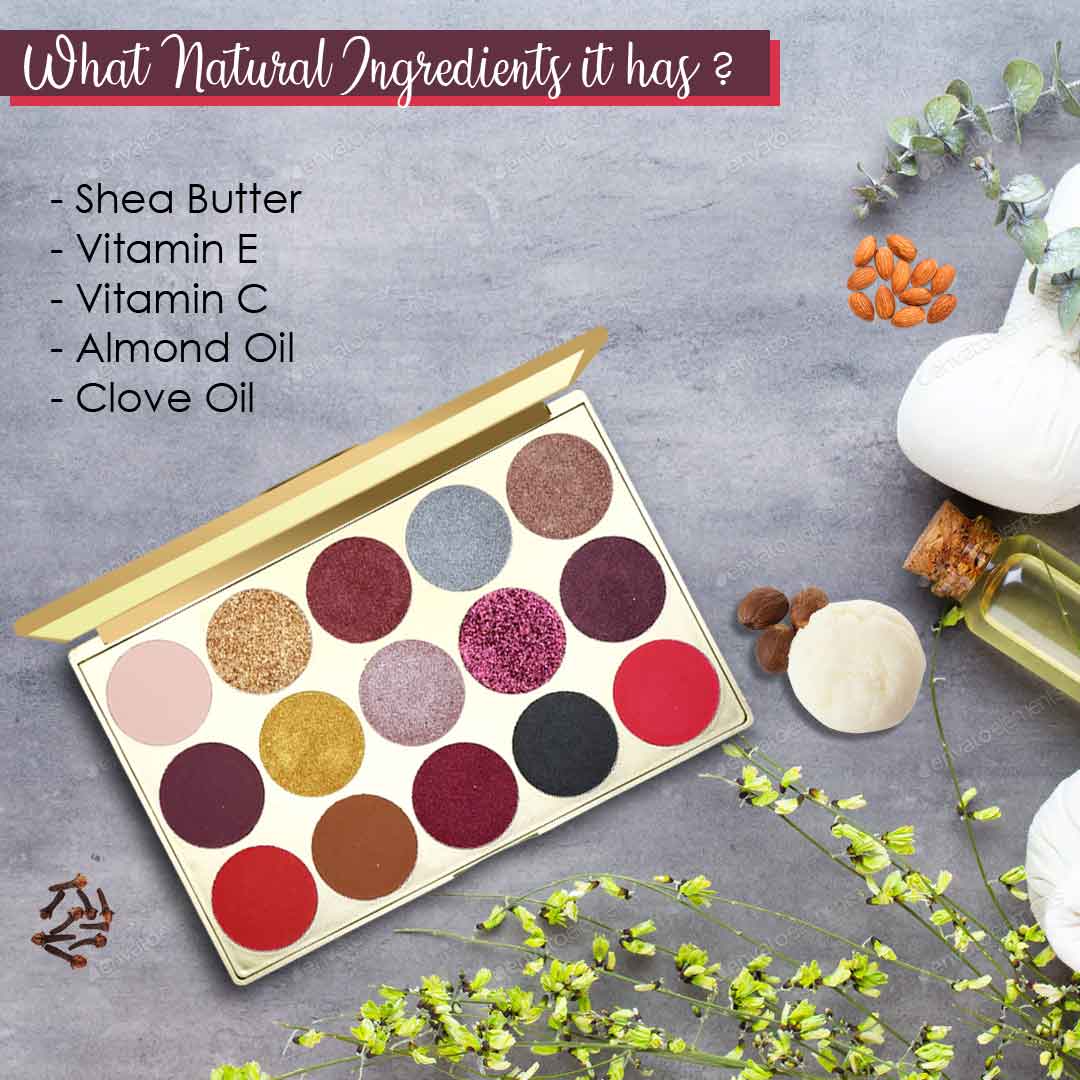 Poison Apple Eye Shadow Palette - 45 gm