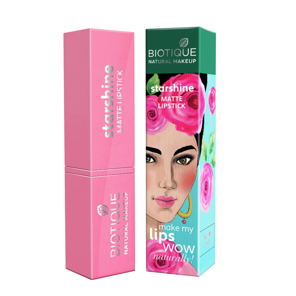Natural Makeup Starshine Matte Lipstick - Pansy Popsicle