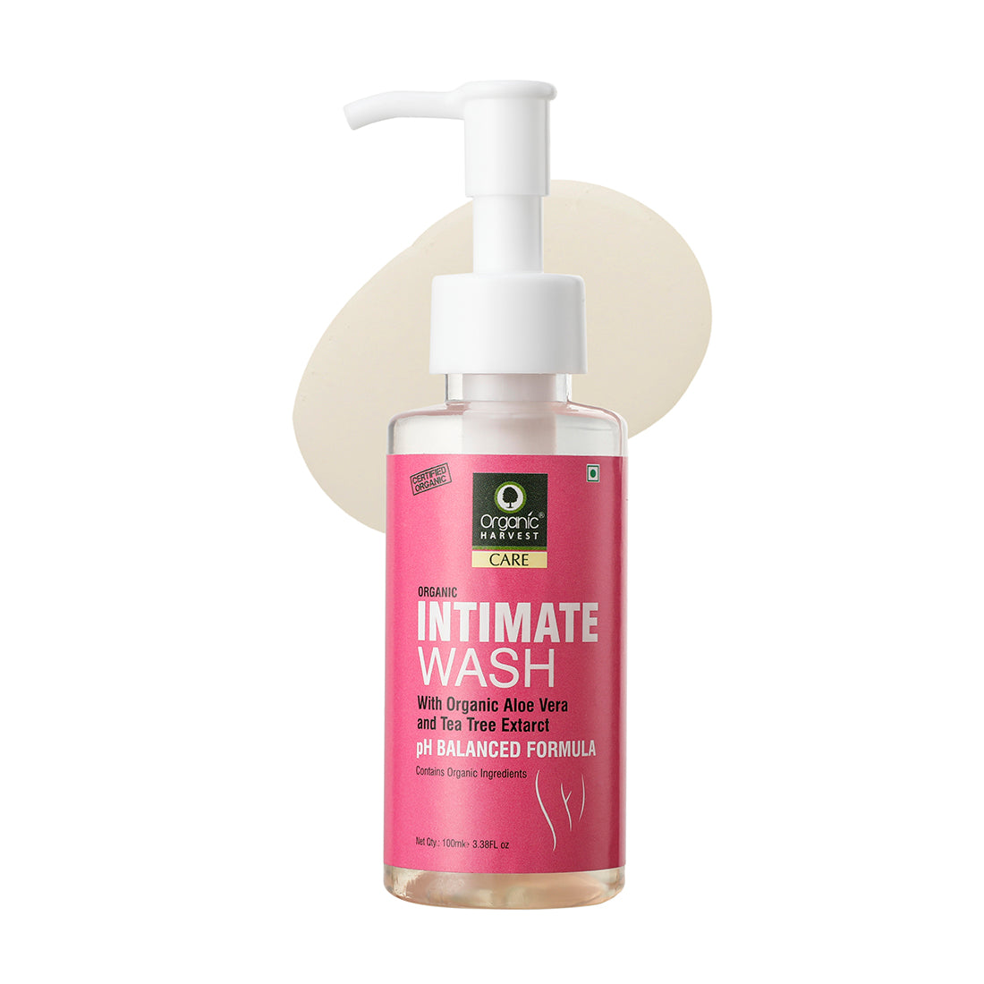 Daily Intimate Feminine Wash, Infused with the Goodness of Organic Aloe Vera and Tea Tree Extracts