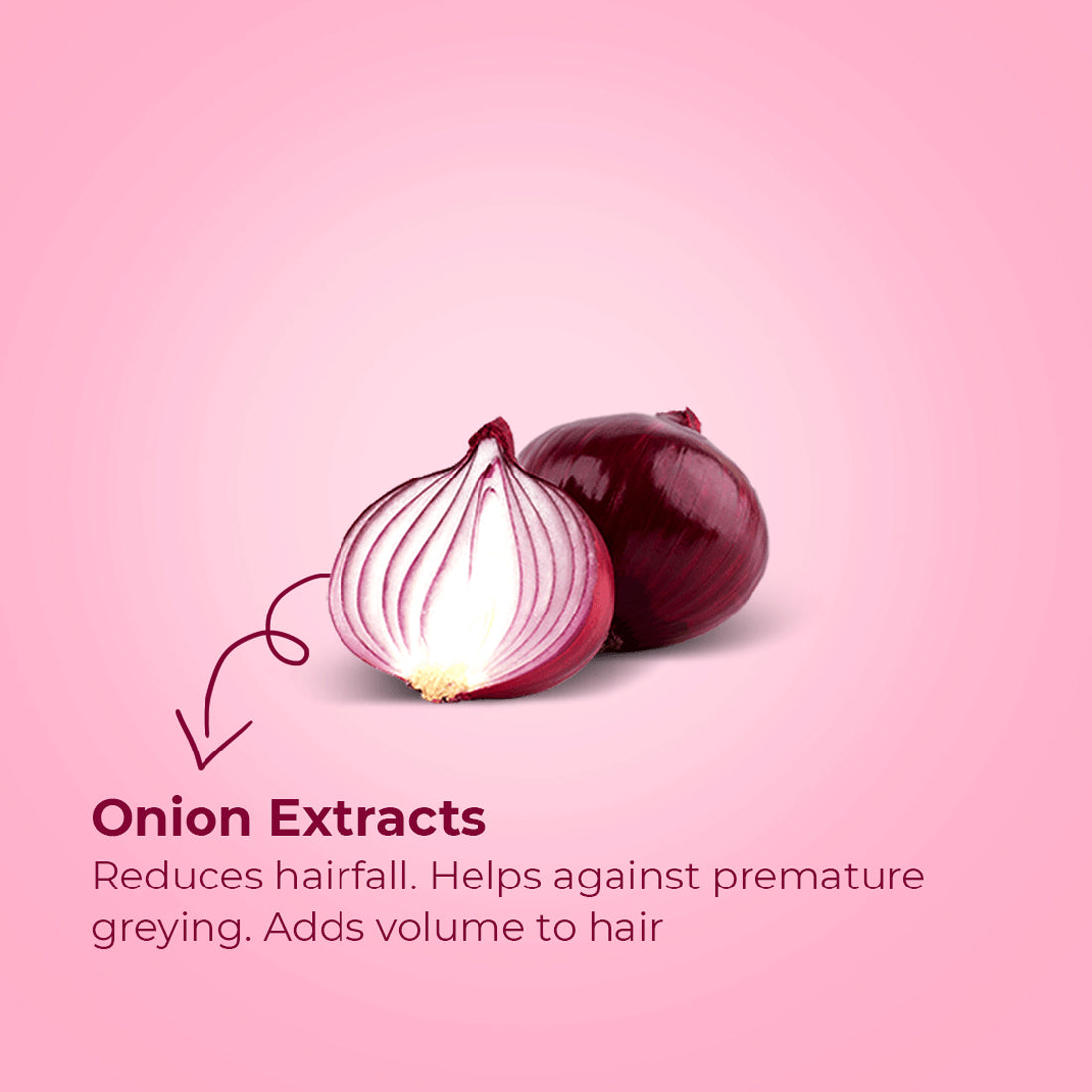 Hair Loss Control Shampoo with Onion Extracts | Suitable For Hair Loss - 250ml