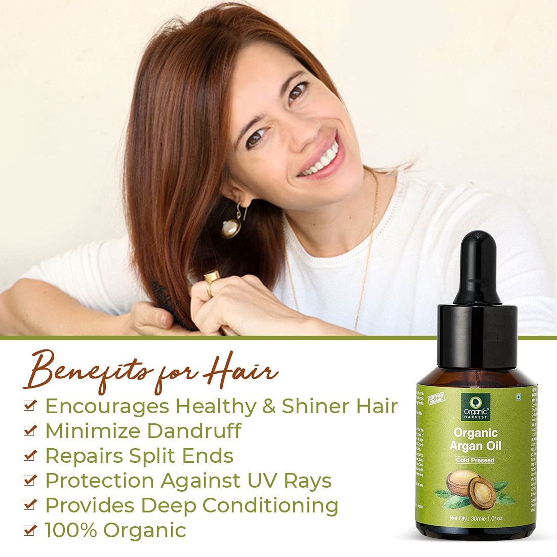 Organic Argan Oil | For Dry Skin  - 30ml