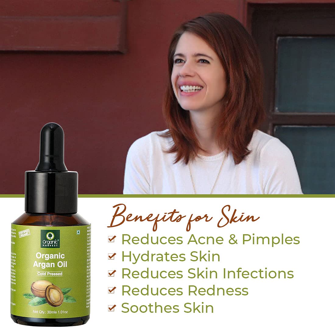 Organic Argan Oil | For Dry Skin  - 30ml