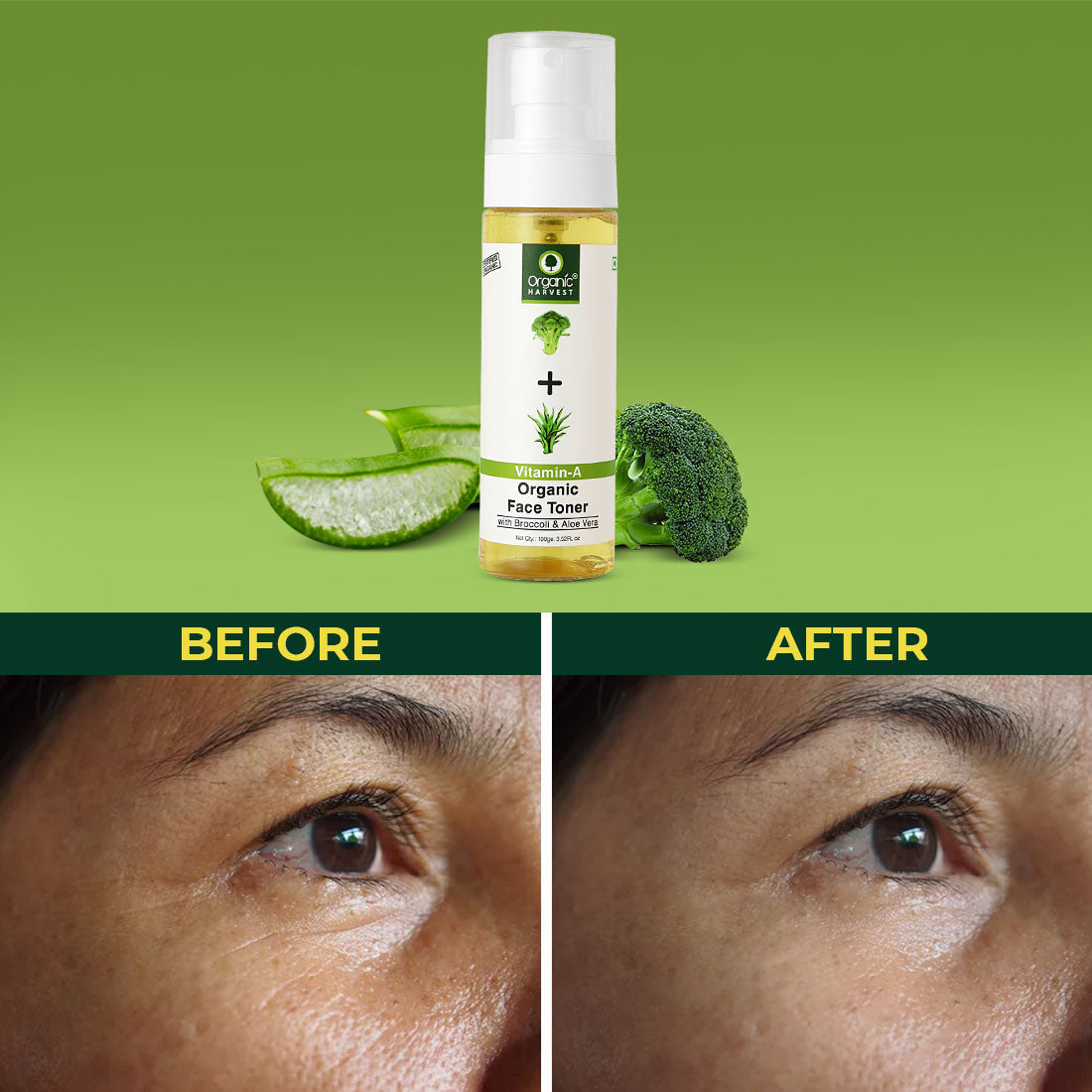 Youthful Glow Face Toner with Saffron & Oat Milk Extracts - 100ml