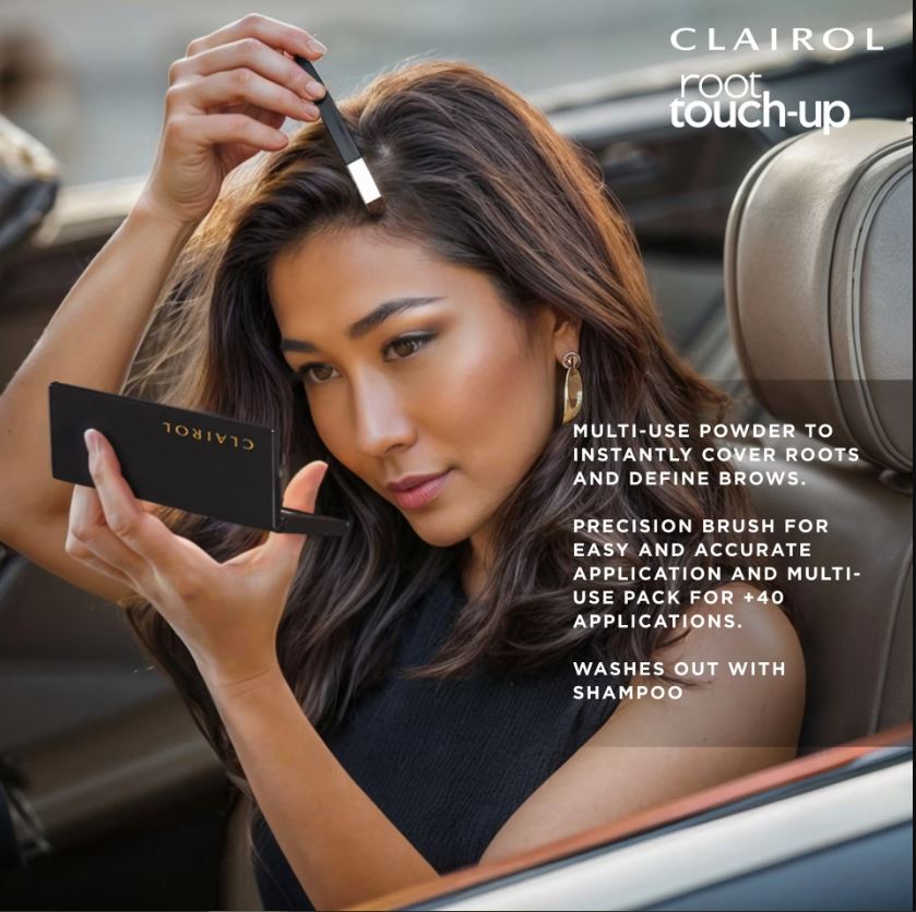 Clairol Temporary Root Touch-Up Concealing Powder - Dark Brown