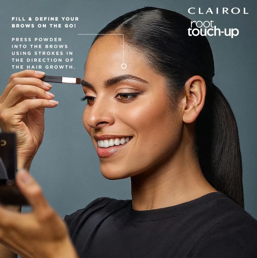 Clairol Temporary Root Touch-Up Concealing Powder - Dark Brown
