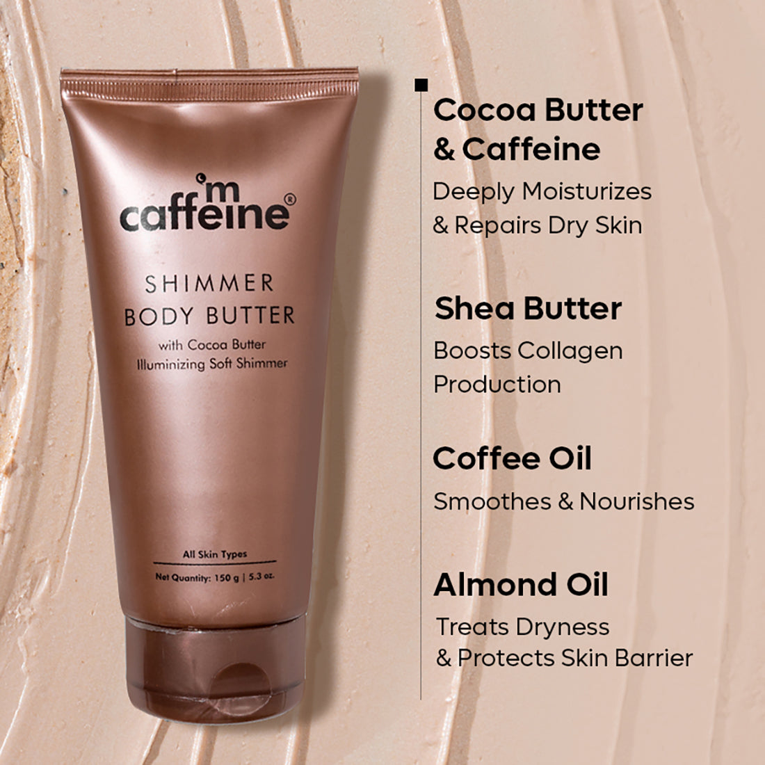 mCaffeine Shimmer Body Polishing Kit