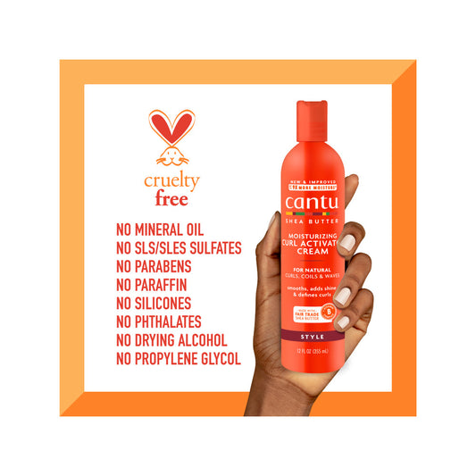 Cantu Moisturizing Curl Activator Cream - 355 ml