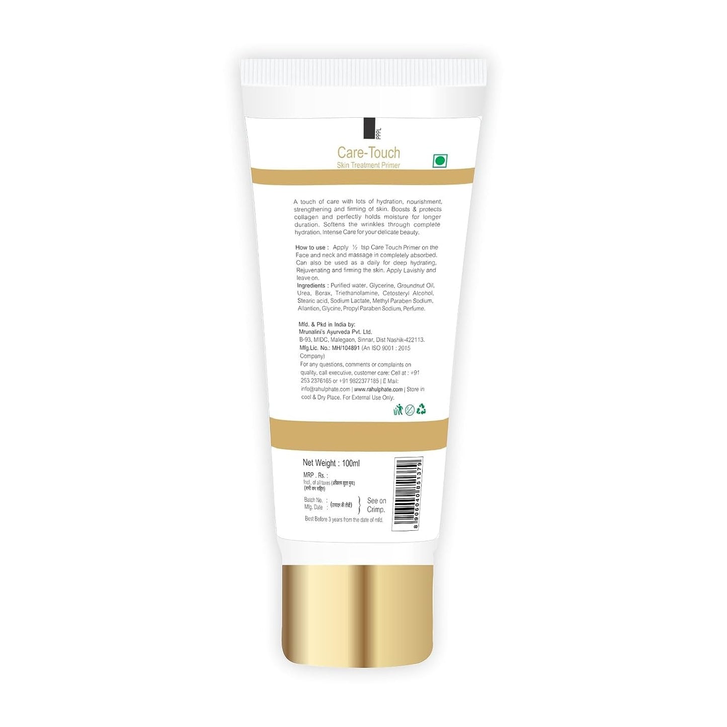 Care Touch Skin Treatment Primer - 100 ml