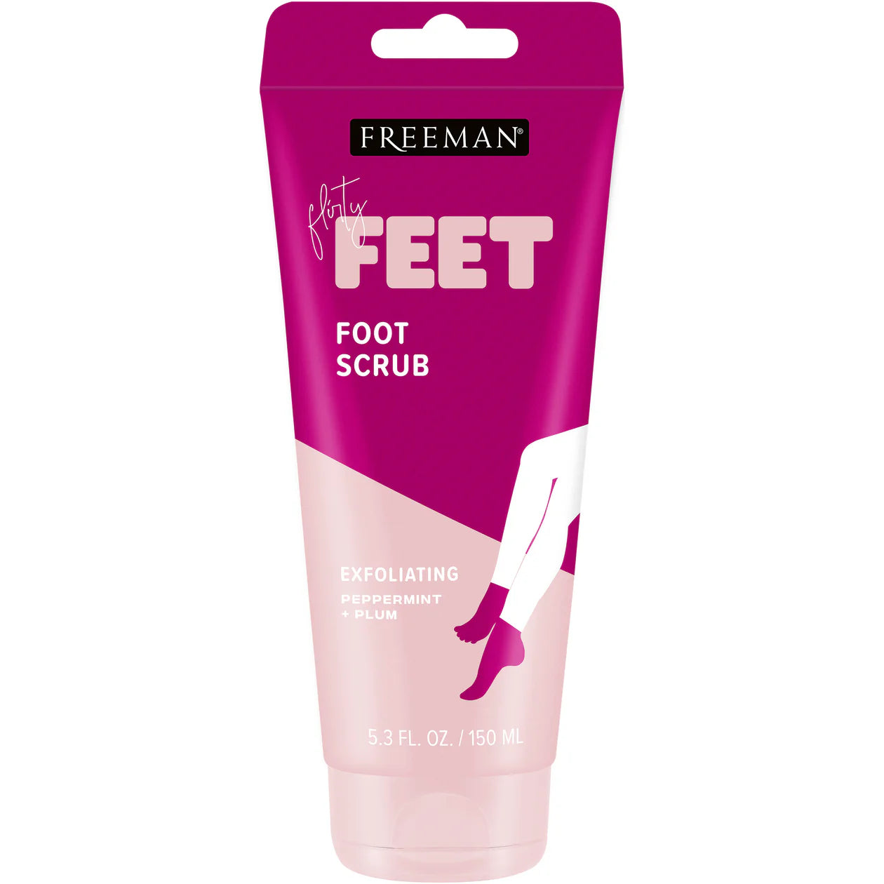 Freeman Flirty Feet Exfoliating Peppermint & Plum Foot Scrub - 150 ml