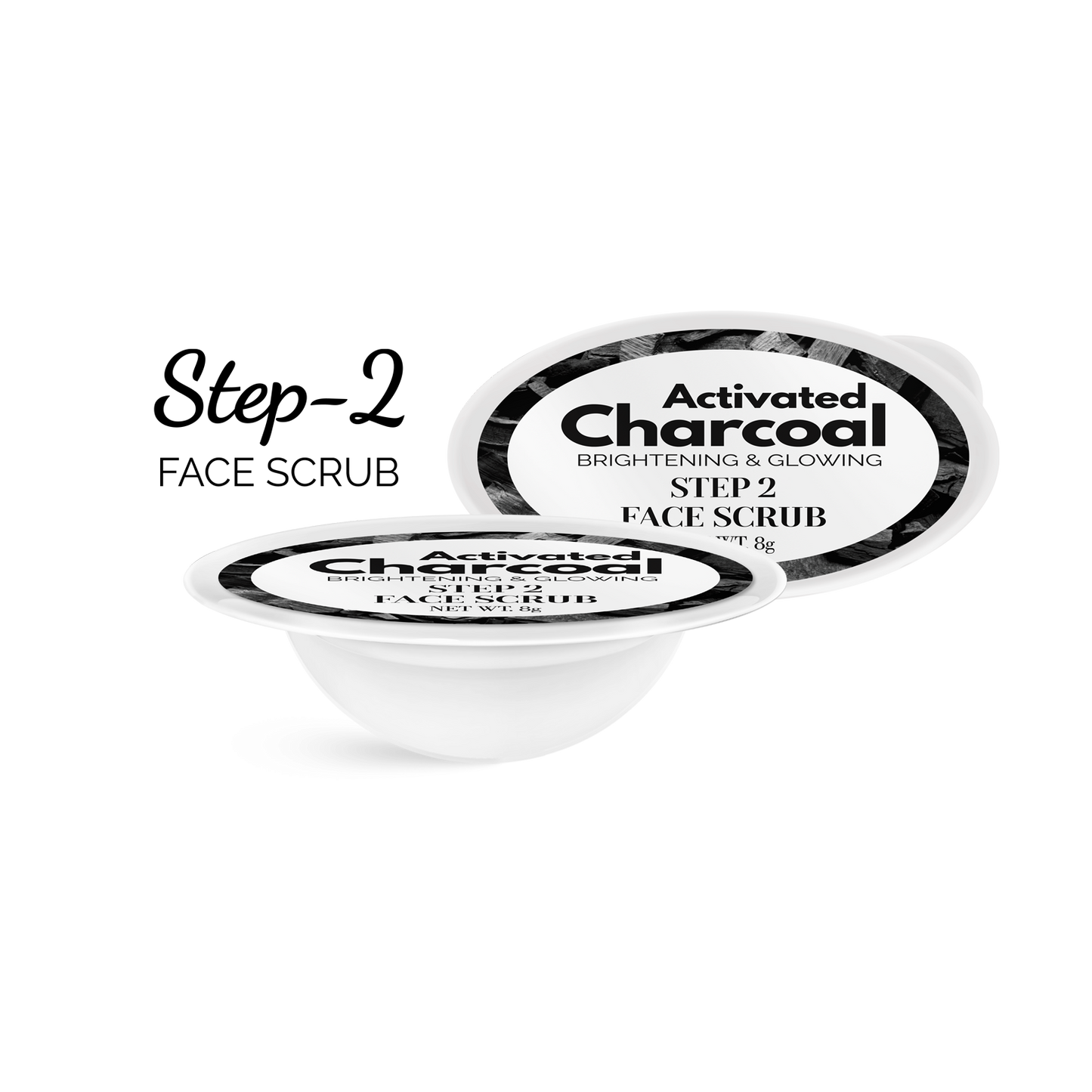 Activated Charcoal Facial Kit With Peel Off Rubber Mask