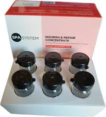Spa System Nourish & Repair Concentrate - For dry, frizzy hair - 6 Ampoules x 8ml