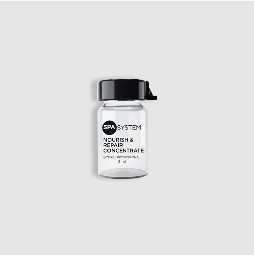 Spa System Nourish & Repair Concentrate - For dry, frizzy hair - 6 Ampoules x 8ml
