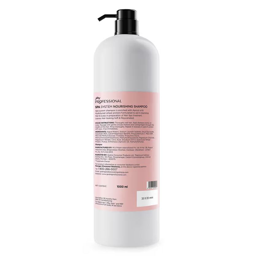 Spa System Nourishing Shampoo - 1000 ml