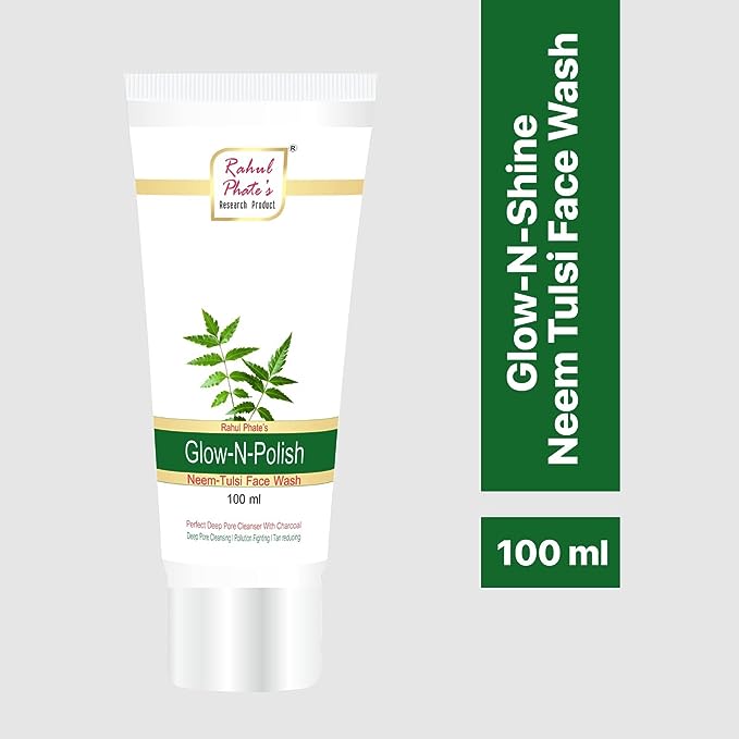 Glow-N-Polish Neem Tulsi Face Wash - 100 ml