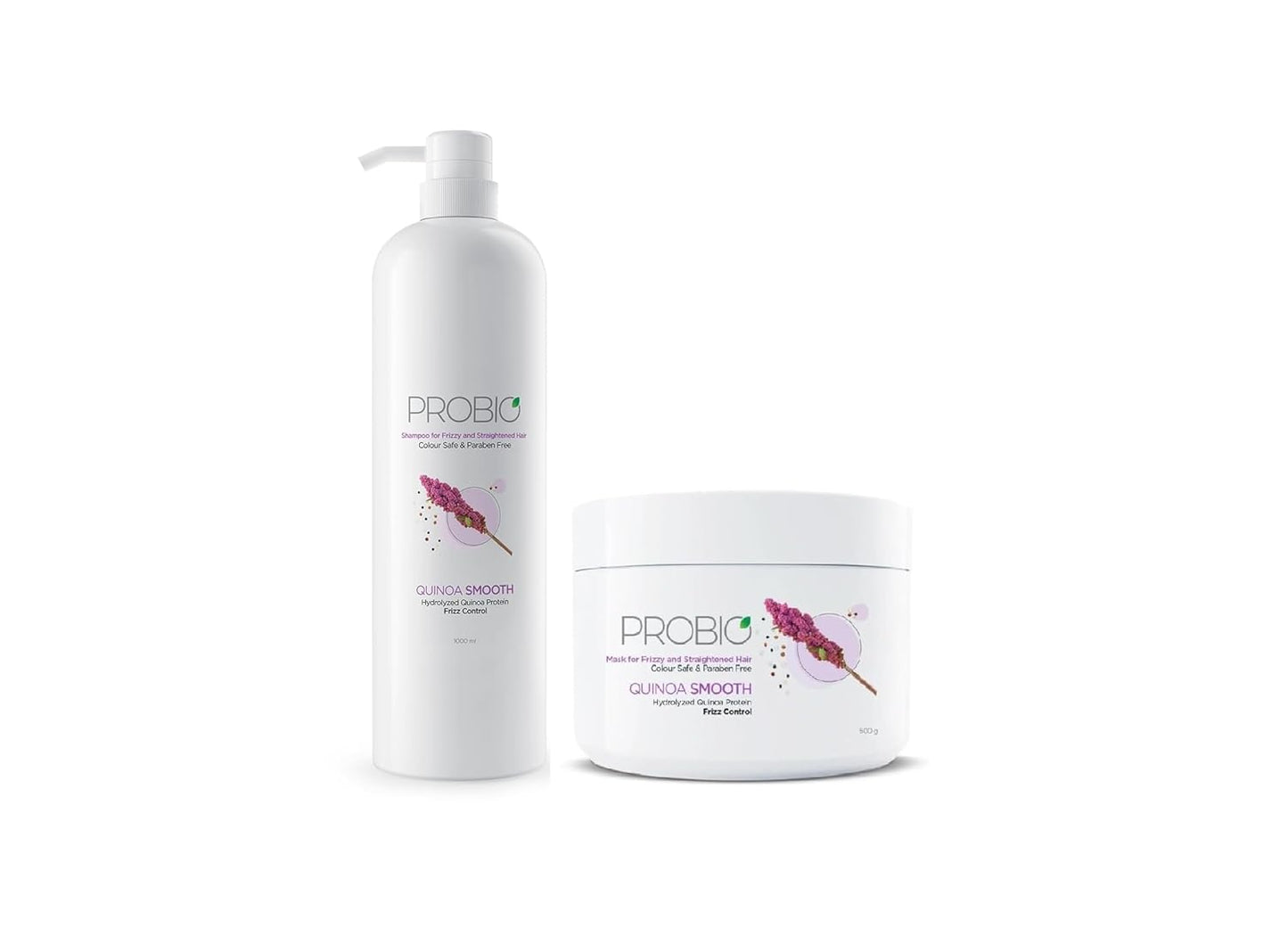 Probio Quinoa Smooth Duo (1000ml, 500g) | FOR FRIZZY HAIR