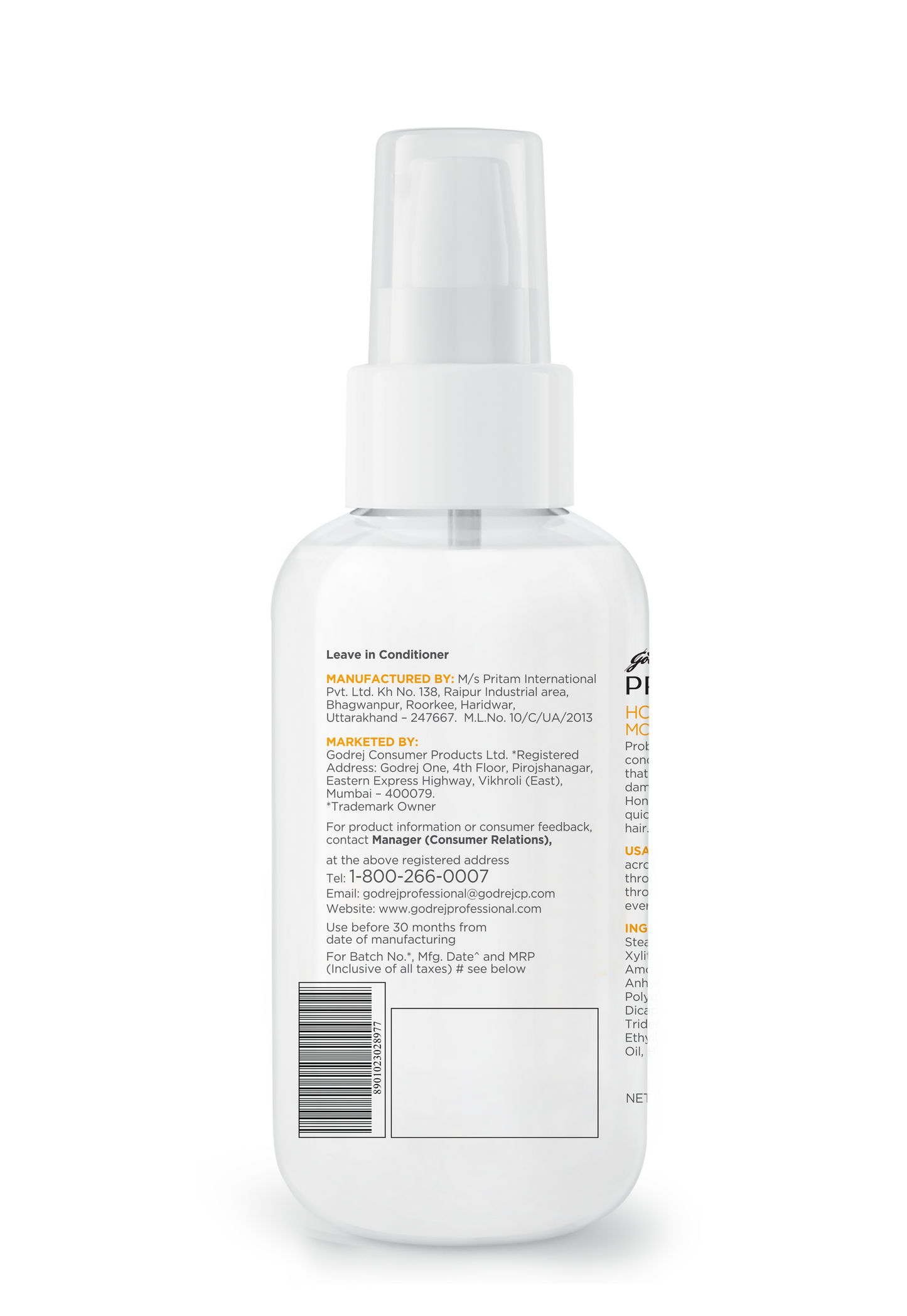 Probio Honey Moisture Spray Conditioner - 100 ml